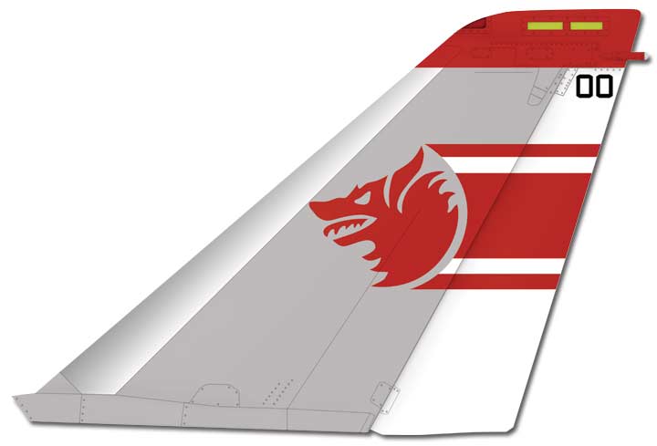 Vf-1 wolfpack tomcat tail
