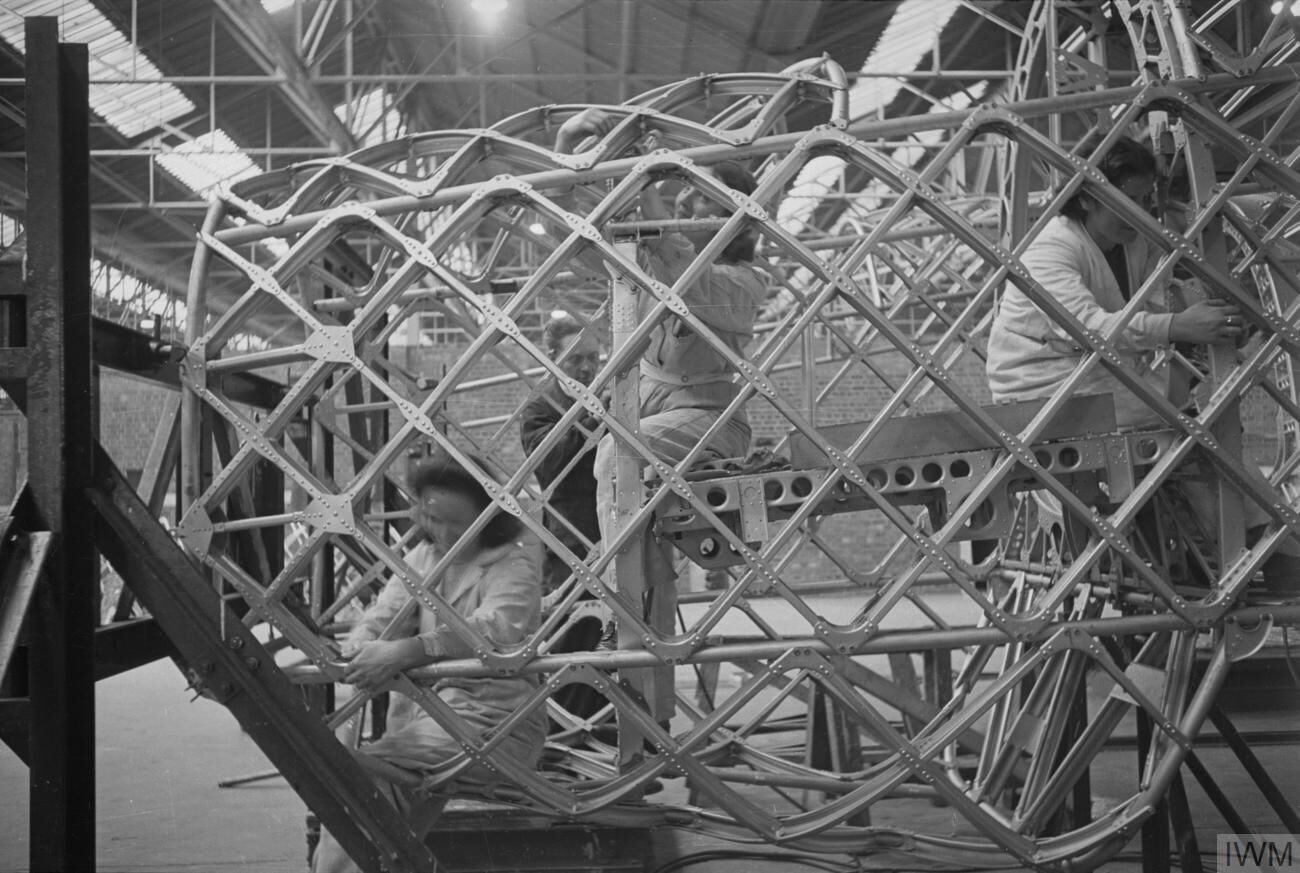 Vickers Wellington production - War Industry in Britain 1939-1945 CH5974