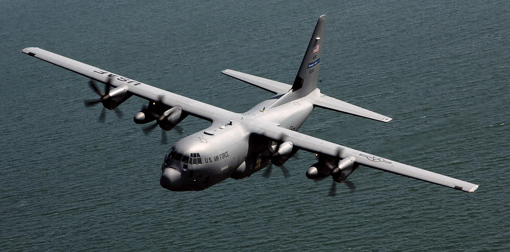 WC-130J Hercules der 53. Wetteraufklärungsstaffel