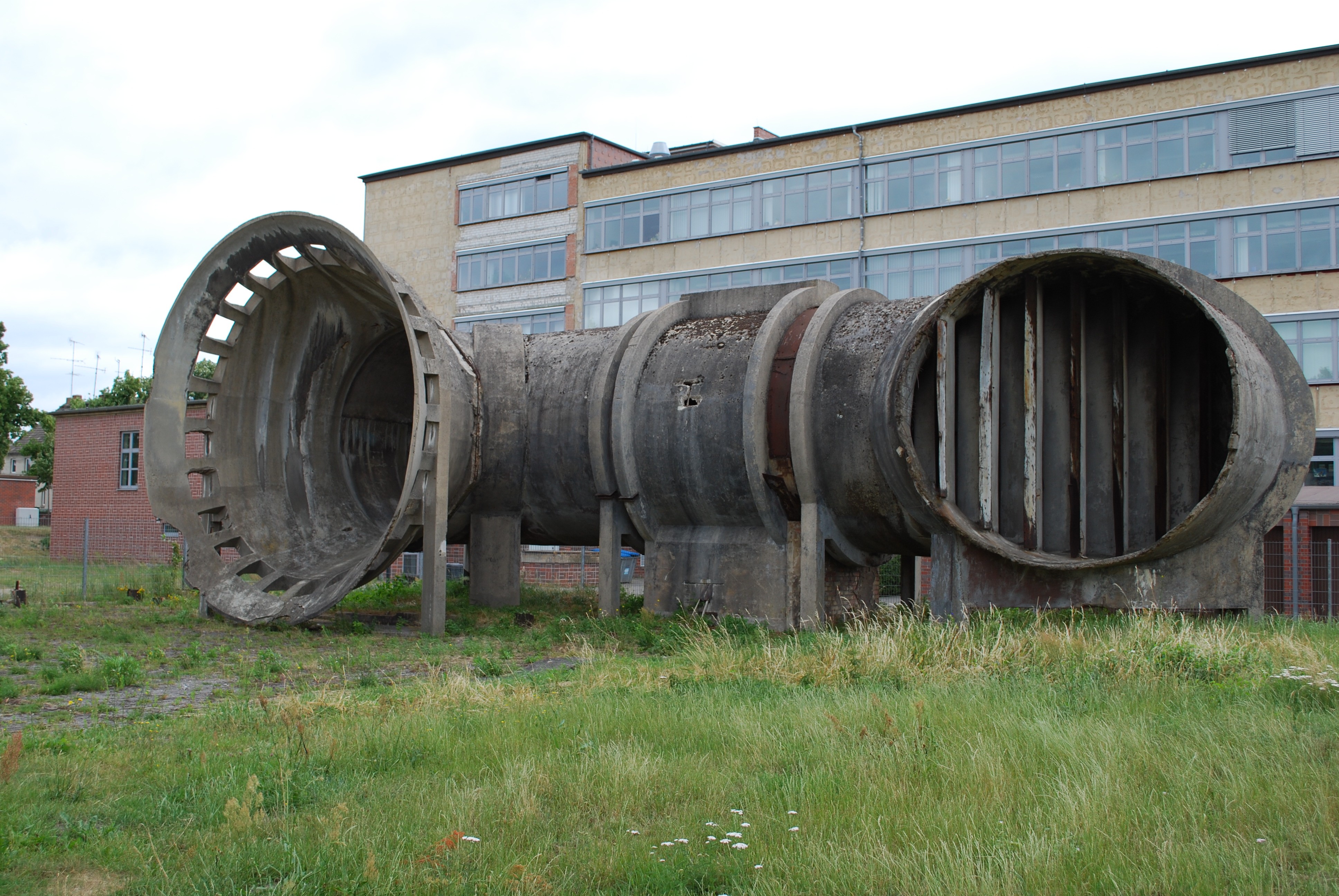 Windkanal im Technikmuseum Hugo Junkers Dessau 1