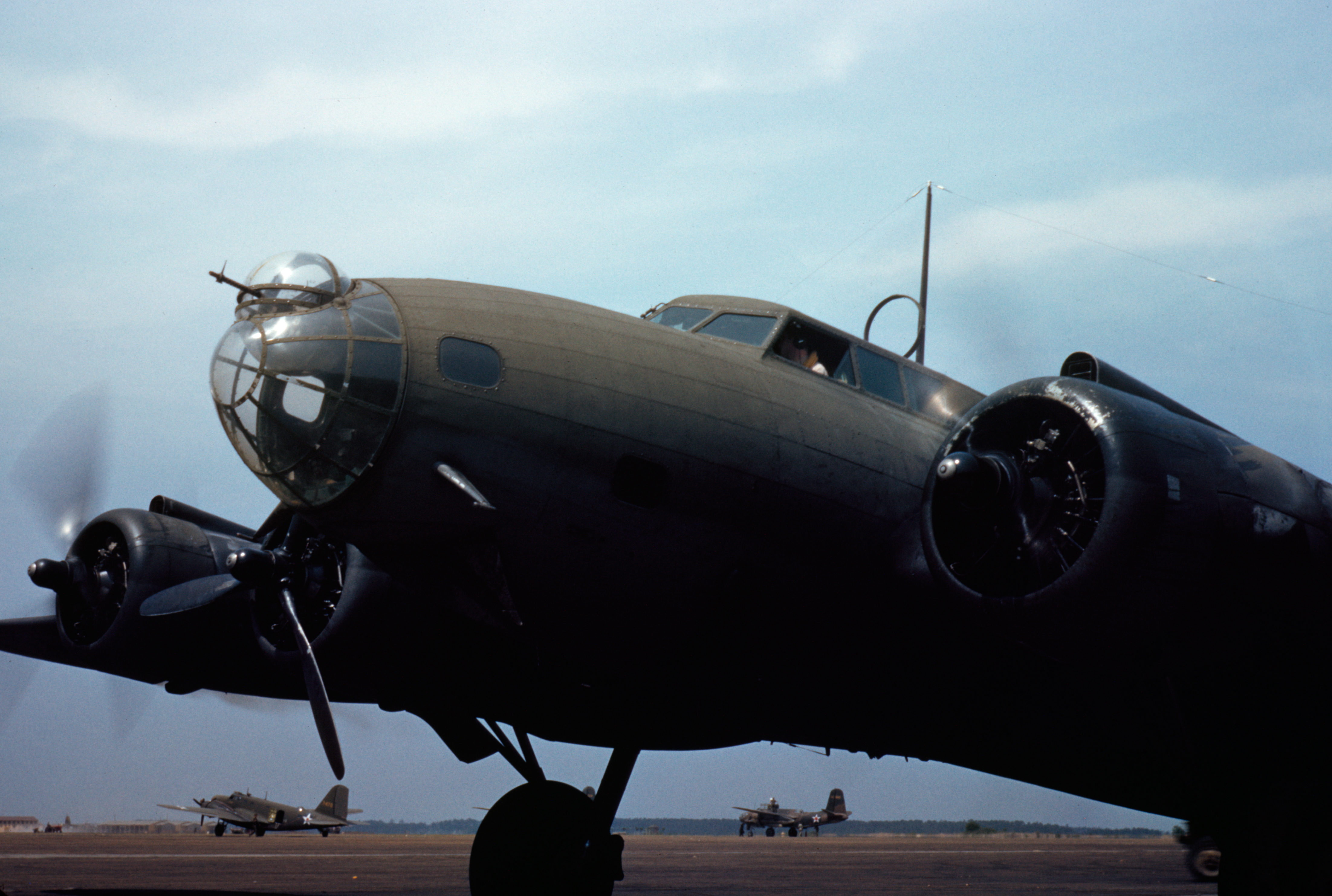 YB-17 en Langley Field, Virginia