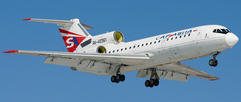 Yakovlev Yak-42D Saratov Air