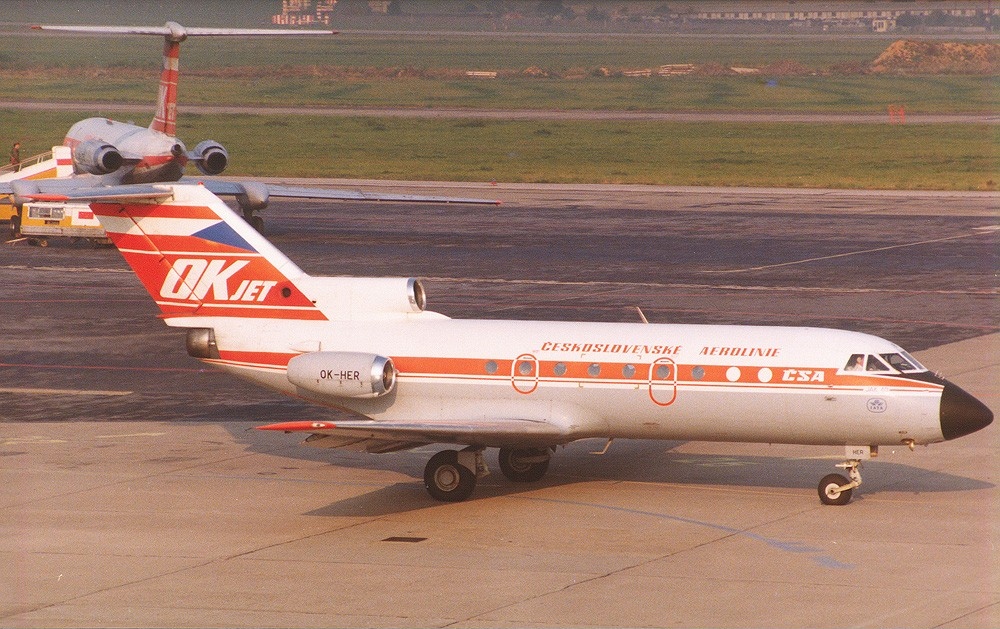 Yakovlev Yak-40K, CSA - Ceskoslovenske Aerolinie AN