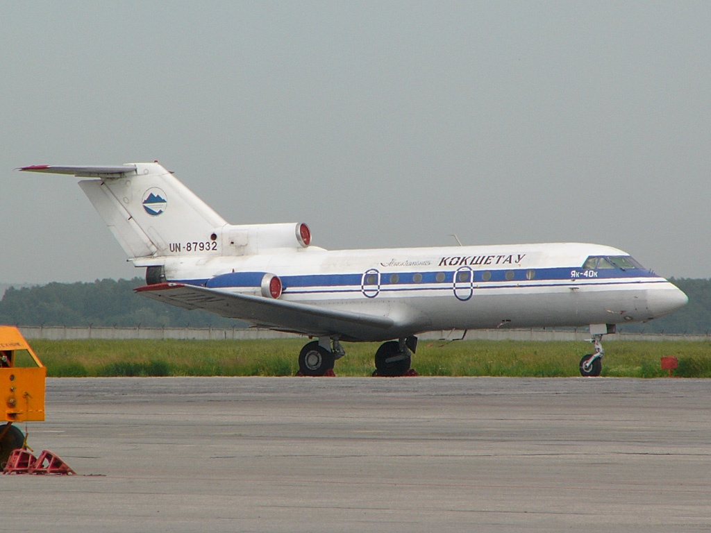 Yakovlev Yak-40K, Kokshetau Airlines AN