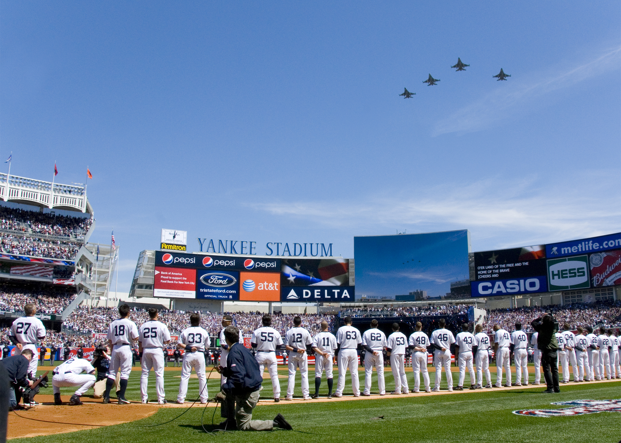 Why did fighter jets just fly over?