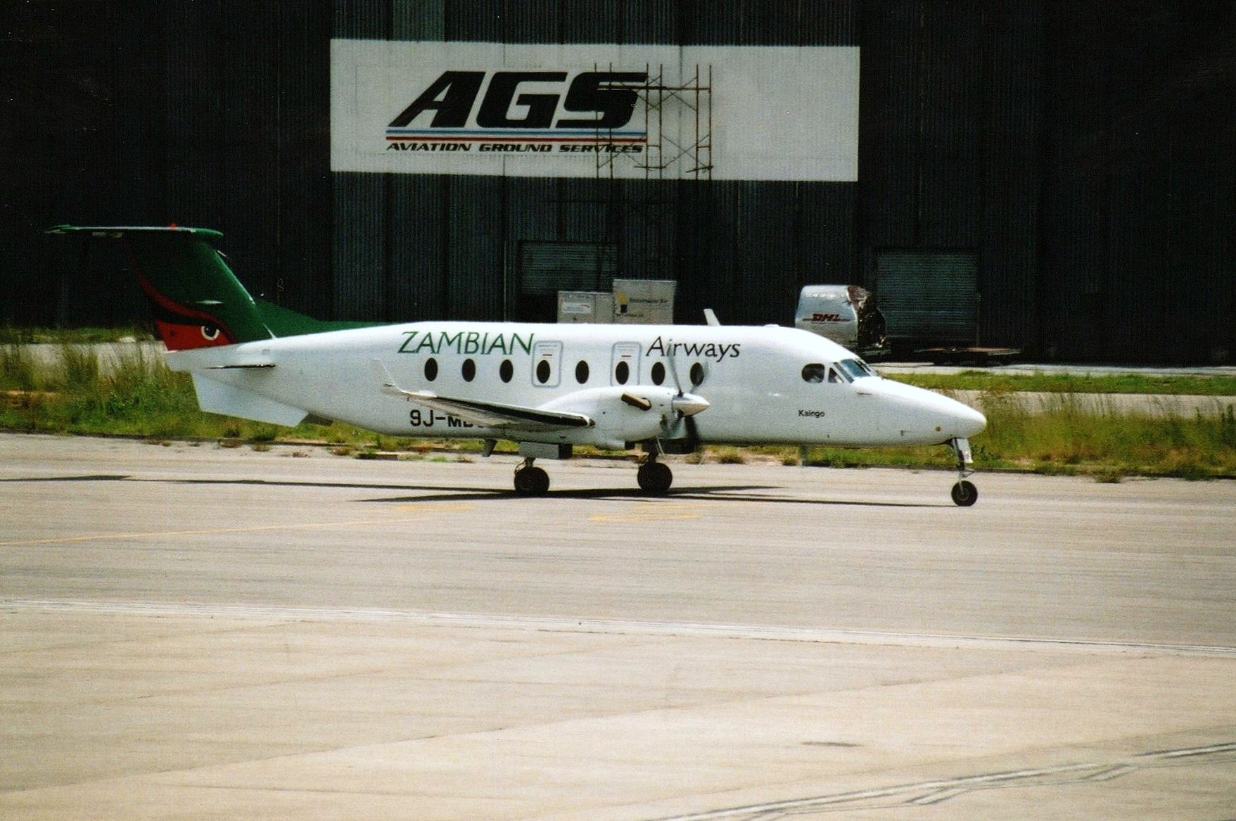 Zambian Airways Beech 1900D 9J MBO