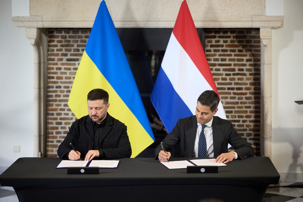 Zelenskyy and Jetten sign Ukraine Netherlands Drone Deal 2026