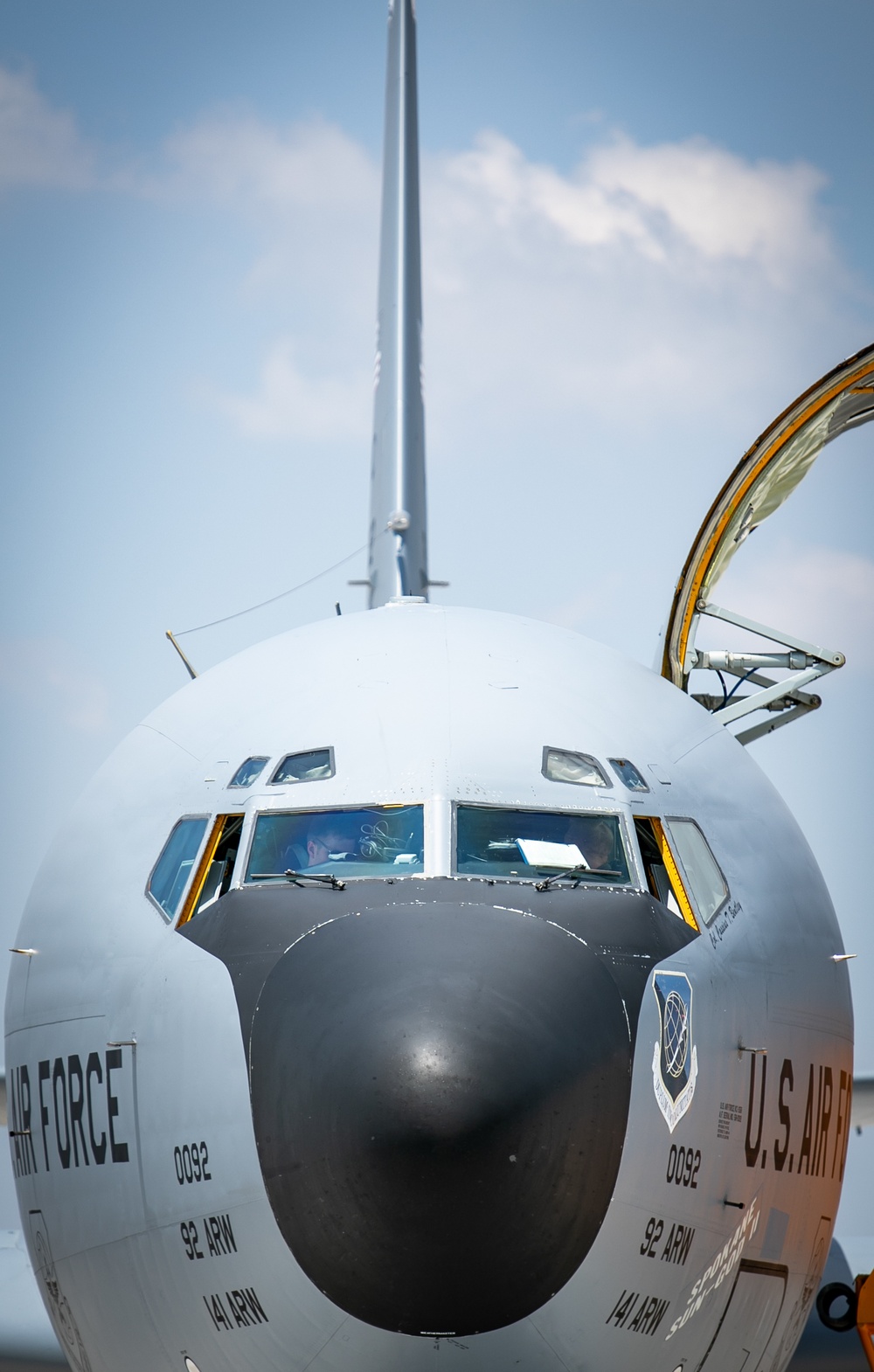 KC-135 Stratotanker der USAF bei der FAMEX 2021, Luftwaffenstützpunkt Santa Lucía
