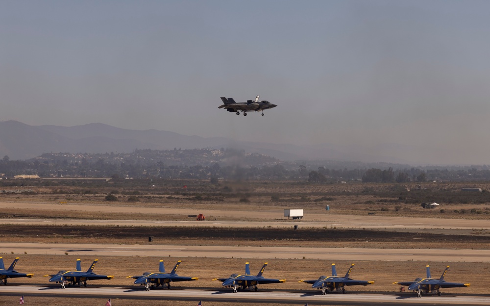 USMC F-35B Lightning II (VMFAT 502), MCAS Miramar Airshow 2024