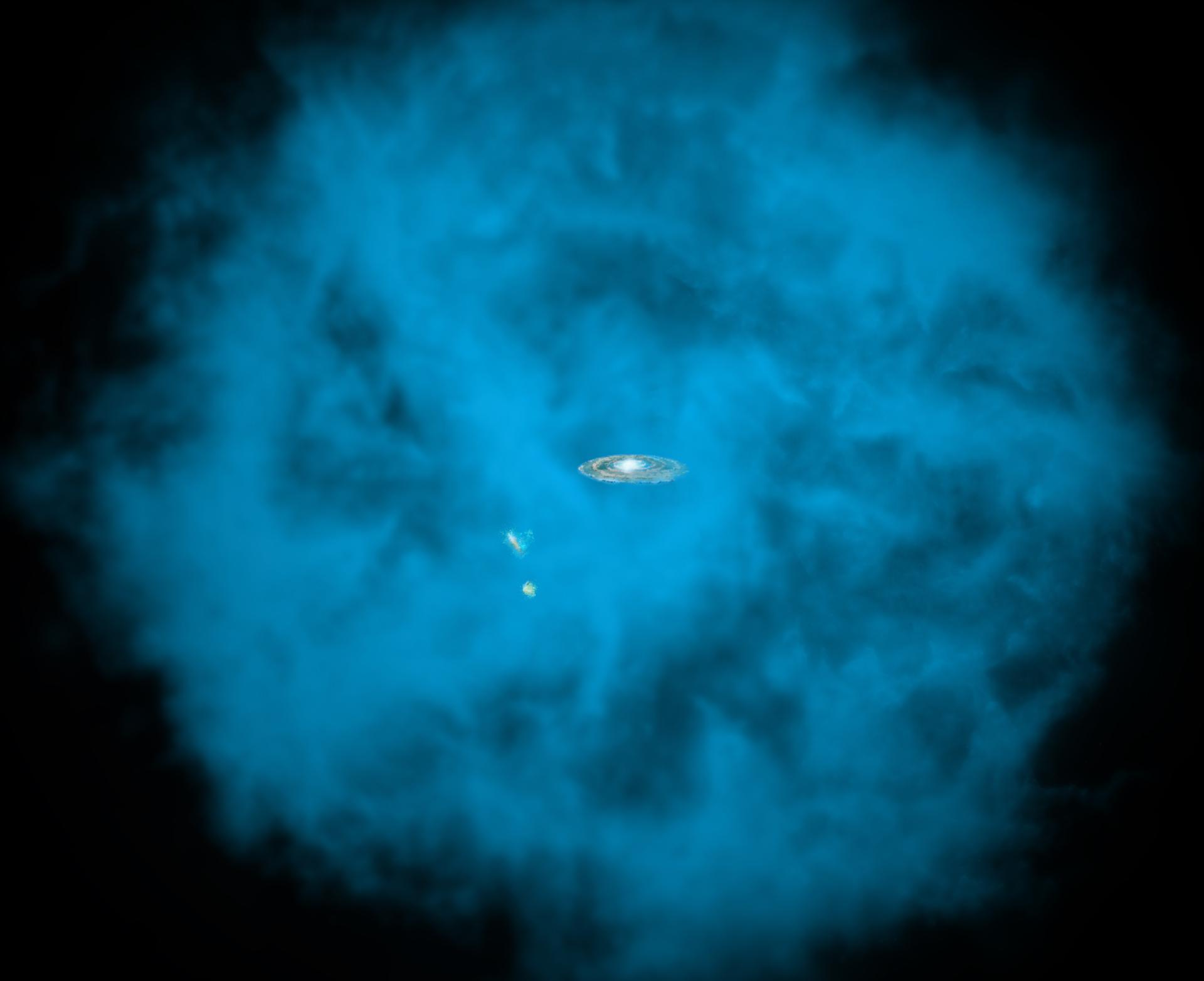 Gli astronomi scoprono la vertiginosa rotazione dell'"alone della Via Lattea