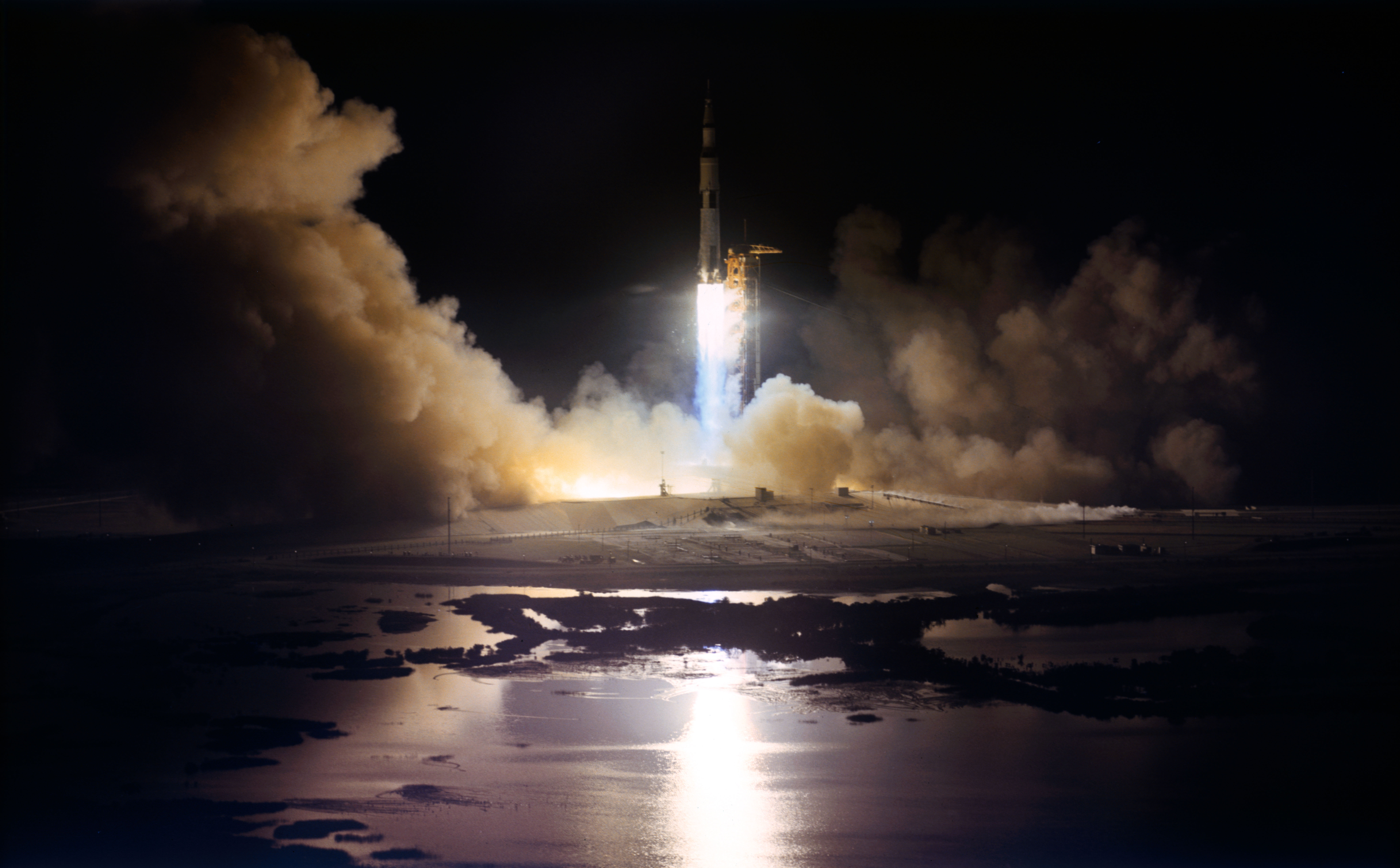 Lancement de la mission lunaire Apollo 17