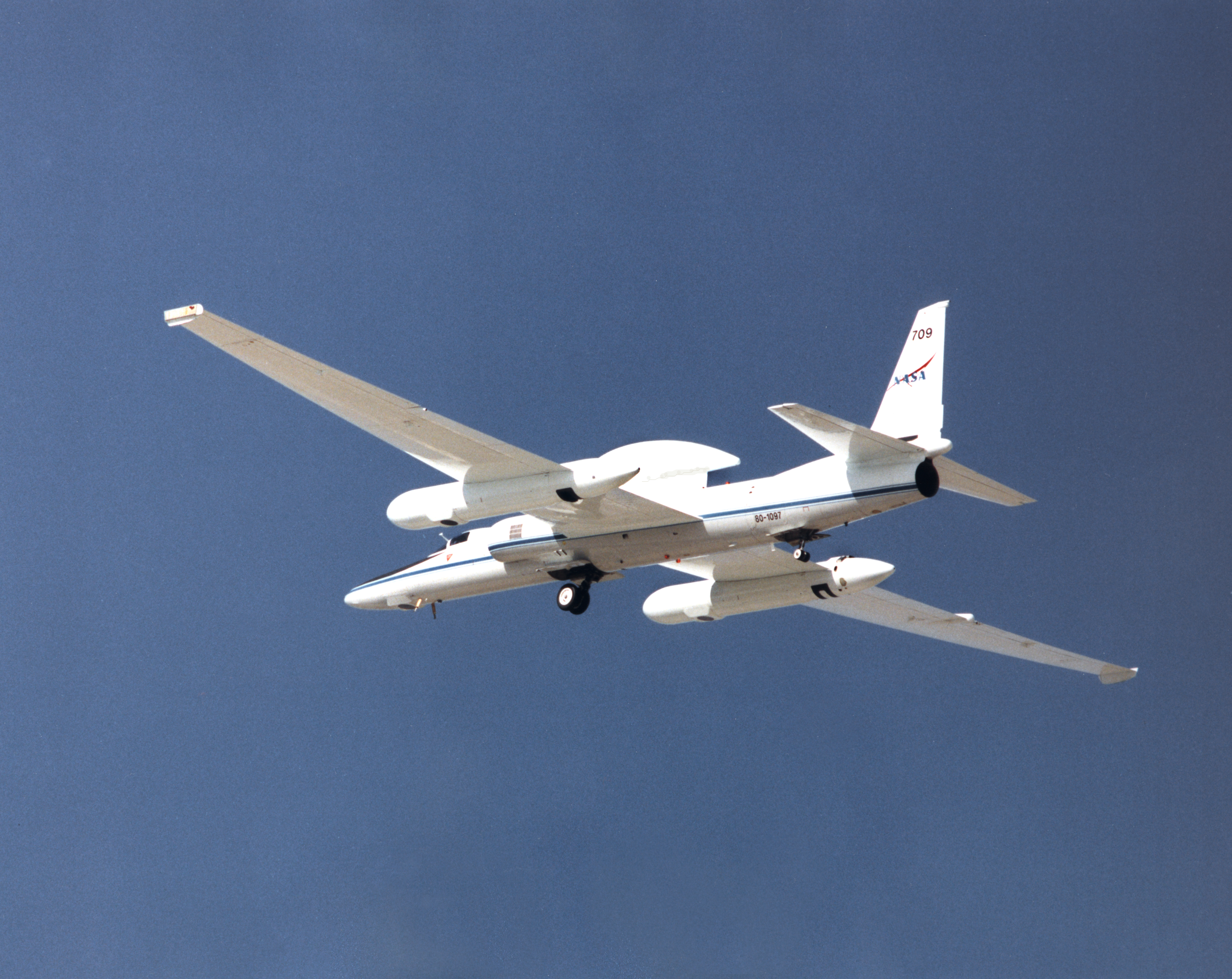 Avion de recherche à haute altitude Lockheed ER-2 n° 709 en vol