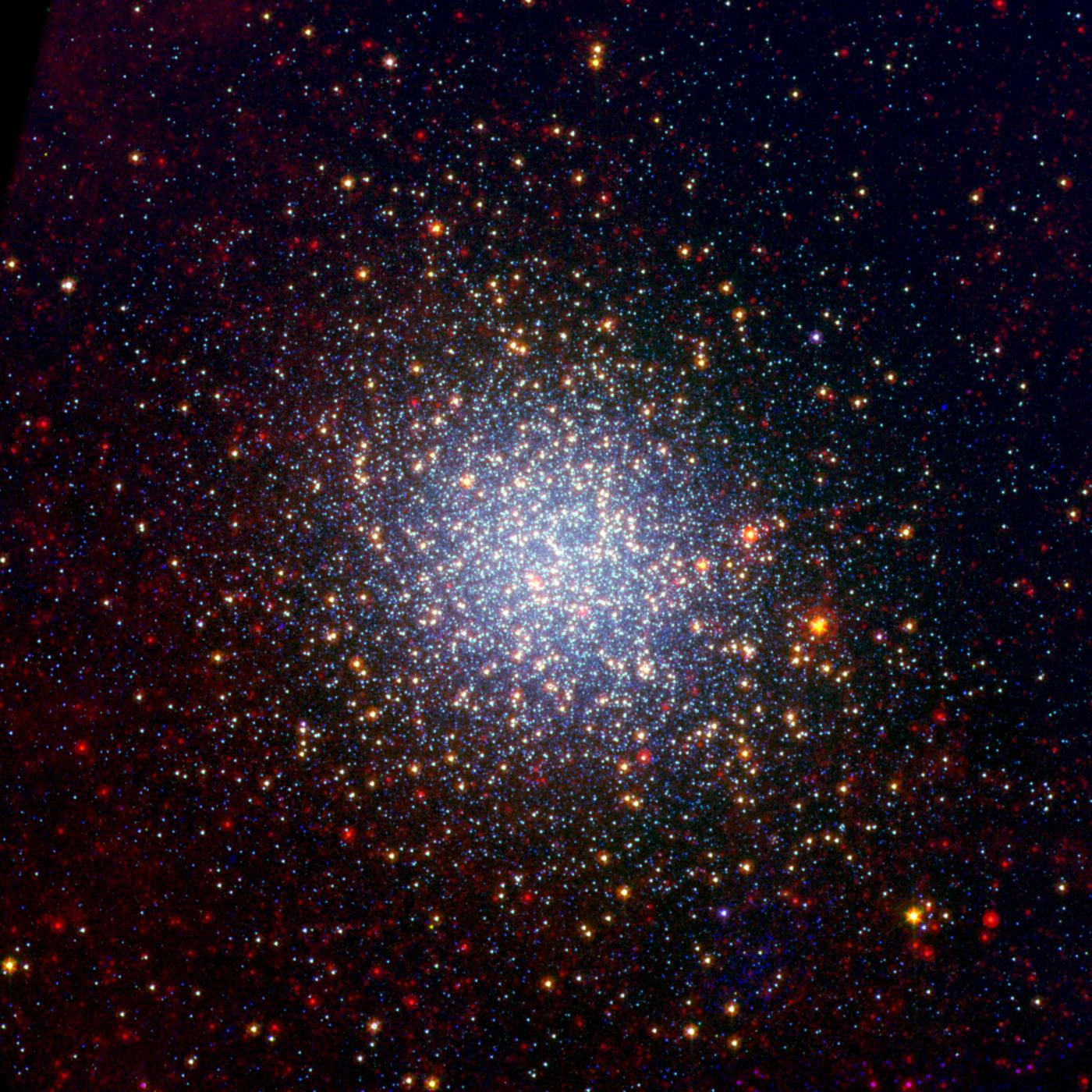 Omega Centauri risplende nell'infrarosso