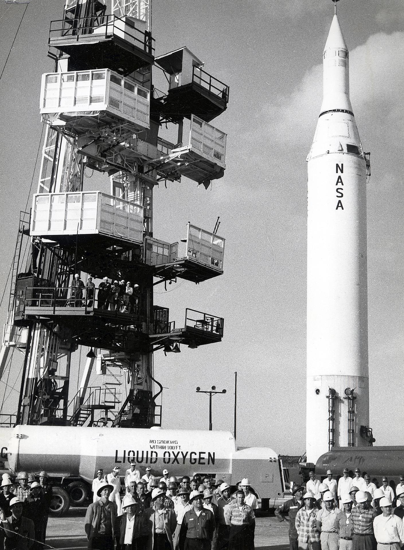 Le Jupiter-C modifié (Juno I) utilisé pour lancer Explorer 1