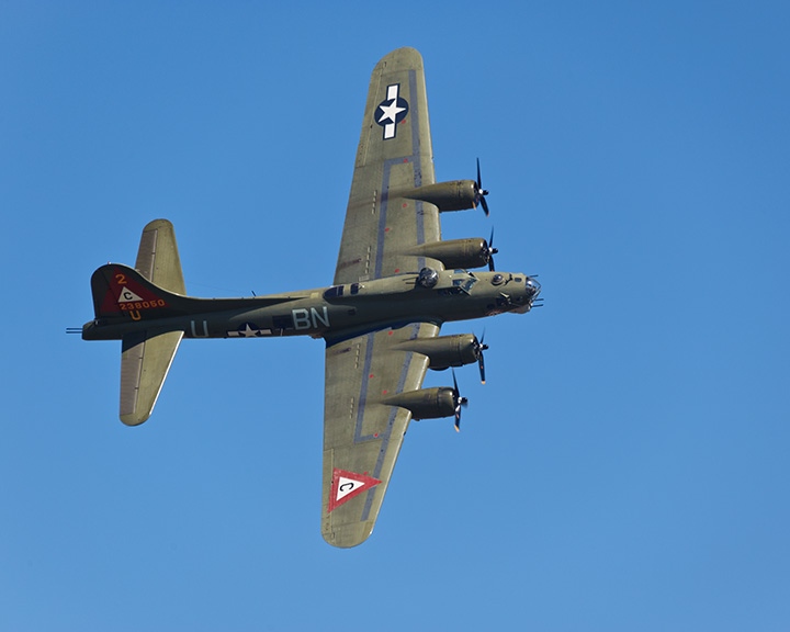Thunderbird (B-17) - meeting aérien Wings Over Houston, États-Unis, 15 oct. 2011